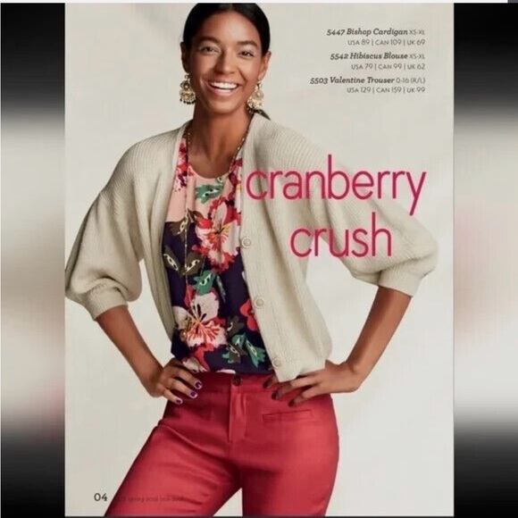 CAbi Hibiscus Blouse - Picture 2 of 13